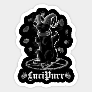 LuciPurr II Fine Sticker